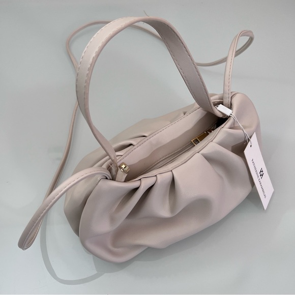katherine karambelas Handbags - KATHERINE KARAMBELAS | Cream puff crossbody spring summer designer purse